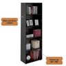 04 estante multy para livros e decoracao preto