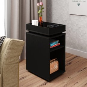 05 mesa de apoio com prateleira olivia preto