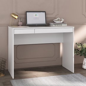 01 escrivaninha college ii office mesa de estudos com gavetas