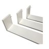 07 kit 3 mini prateleiras flutuantes de parede em mdp branco