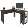 09 mesa para escritorio em l escrivaninha com prateleira luma