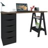 10 escrivaninha com gaveteiro mesa office spirit ii