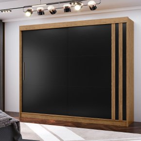 01 roupeiro seul 2 portas deslizantes 100 mdf