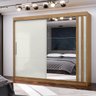 08 roupeiro seul 2 portas deslizantes espelhado 100 mdf