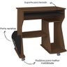 16 mesa para computador 160 com 3 nichos e porta revistas branco