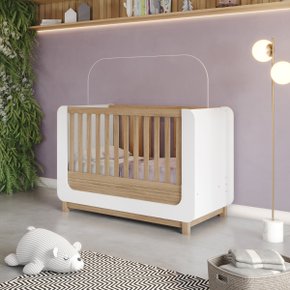 01 berco mini cama 2 em 1 aconchego branco jequitiba hp
