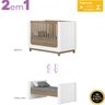 04 berco mini cama 2 em 1 aconchego branco jequitiba hp