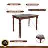 03 mesa de jantar 4 lugares de madeira e mdf espanha