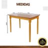 18 mesa de jantar 4 lugares de madeira e mdf espanha