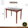 32 mesa de jantar 4 lugares de madeira e mdf espanha