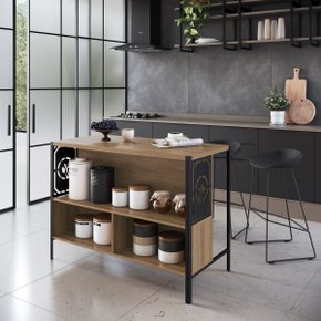 01 mesa bancada de cozinha industrial gourmet mel