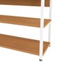 07 sapateira industrial 3 prateleiras canela branco