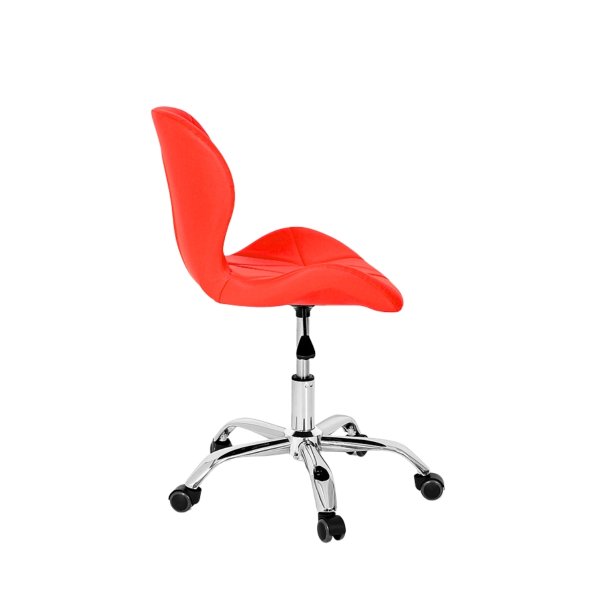 114 cadeira escritorio slim vegas base giratoria estofada