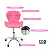 119 cadeira escritorio slim vegas base giratoria estofada