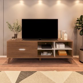 09 rack verona aparador bancada para tv 75 off white pinho