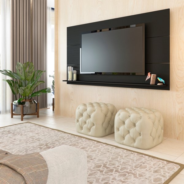 01 painel tv 60 slim branco