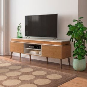 15 rack aparador lumina tv 75 grafite carvalho