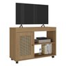 32 rack sala tv 42 sampa 2 nichos porta e prateleiras cinamomo off white