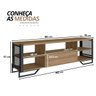09 rack industrial com gaveta e estrutura em metal