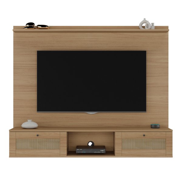 20 painel tv 75 trama carvalho