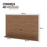 16 painel tv 50 com prateleira columbia montana preto