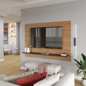 22 painel tv 50 com prateleira columbia montana preto