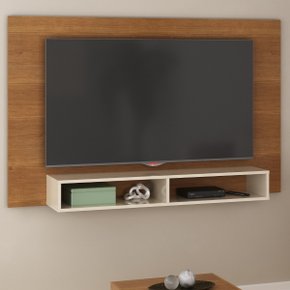 40 painel para tv 50 flash com nicho branco