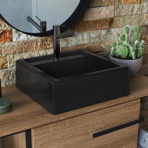 01 cuba lavatorio para gabinete de banheiro ametista branco