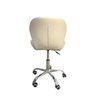 02 cadeira escritorio slim vegas base giratoria estofada nude