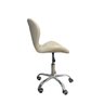 05 cadeira escritorio slim vegas base giratoria estofada nude