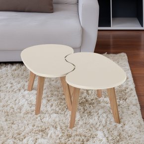 08 conjunto 2 mesas de centro com bordas boleadas organica menta