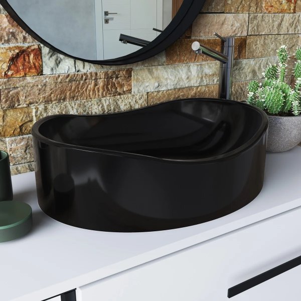 21 gabinete para banheiro suspenso industrial com cuba berlin preta