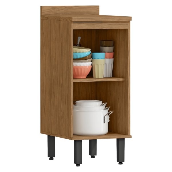 04 modulo de cozinha balcao 40cm com porta toscana