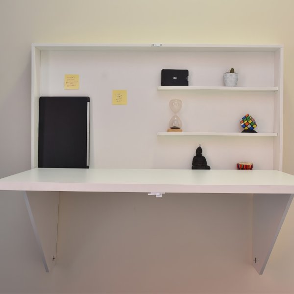 61 mesa home office escrivaninha retratil