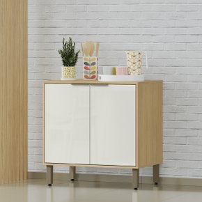 08 armario modulo de cozinha balcao 2 portas gloria