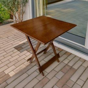 01 mesa dobravel 70x70 retratil de mdf imbuia