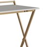 06 mesa e escrivaninha dobravel simples multiuso arenas dourado