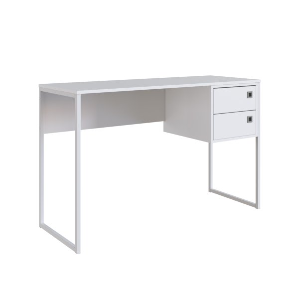 10 escrivaninha mesa de computador industrial 2 gavetas arenas dourado