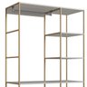 13 closet industrial com estrutura metalica arenas dourado
