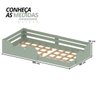 16 cama infantil montessoriana solteiro cloud verde