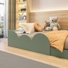21 cama infantil montessoriana solteiro cloud verde