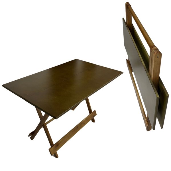 22 conjunto mesa dobravel 120x70 mdf com 6 cadeiras mds