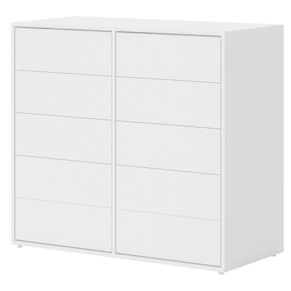 04 comoda para quarto 10 gavetas melinda