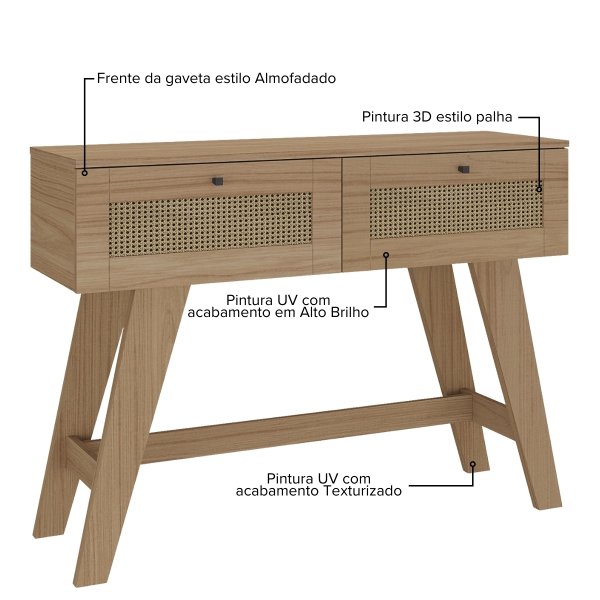 12 aparador buffet trama carvalho