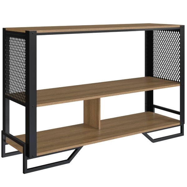 08 aparador industrial com estrutura e tela metalica