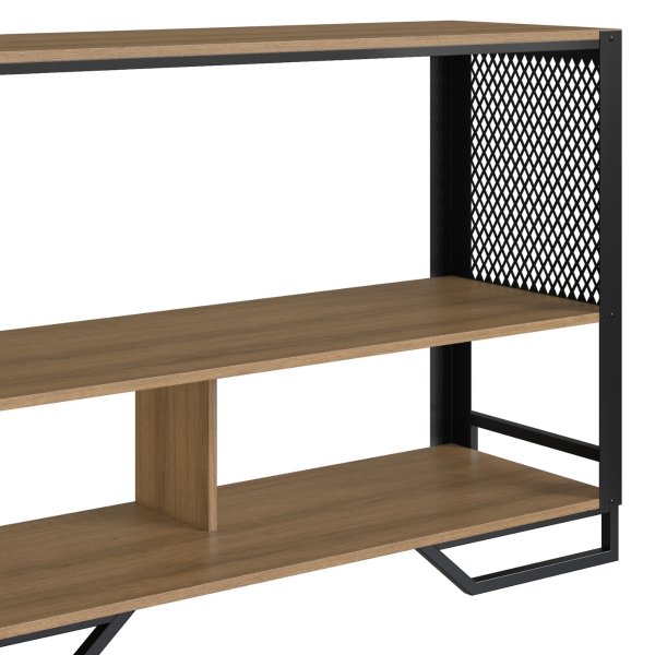 09 aparador industrial com estrutura e tela metalica