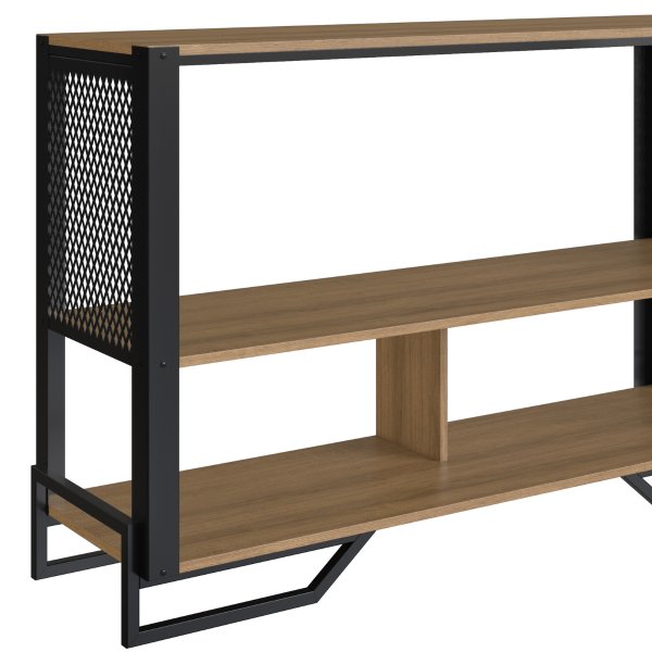 10 aparador industrial com estrutura e tela metalica