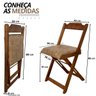 30 conjunto mesa dobravel 70x70 imbuia c 4 cadeiras estofadas fpf azul