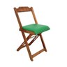 44 cadeira dobravel retratil imbuia de madeira com estofado fpf