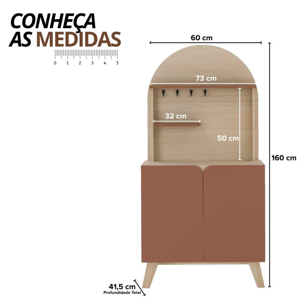 24 cantinho do cafe viena com 2 portas e suporte